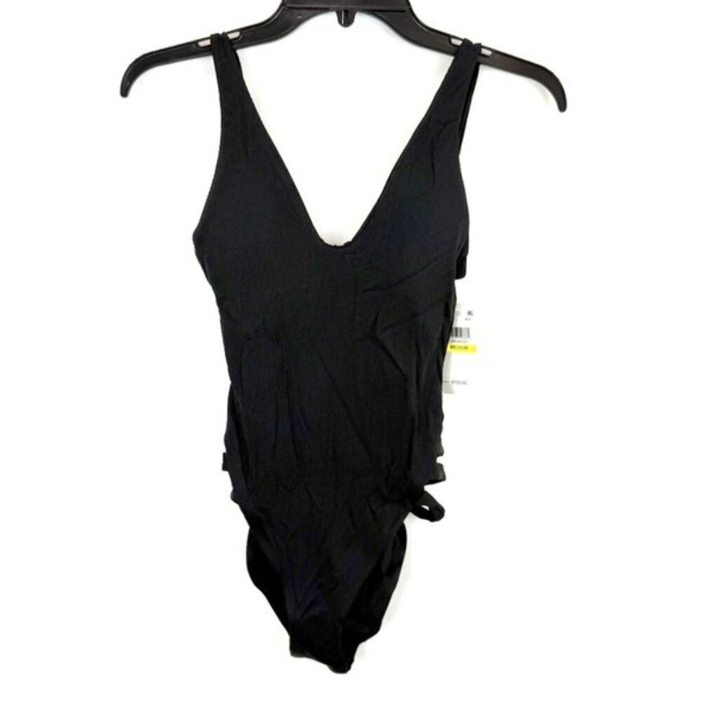 Becca Women’s Black One Piece Swimsuit Size M